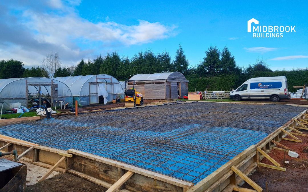 A New Chapter (and Steel Building) for Kitchen Garden Plant Centre!