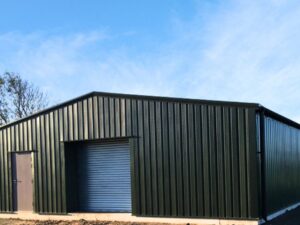steel framed building